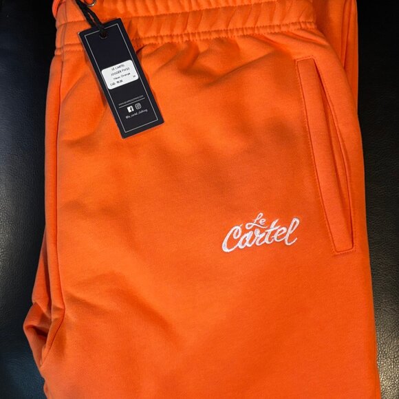 OG - Unisex - Le Cartel Jogger FW23 - Neon Orange - Medium - NWT - Picture 1 of 3